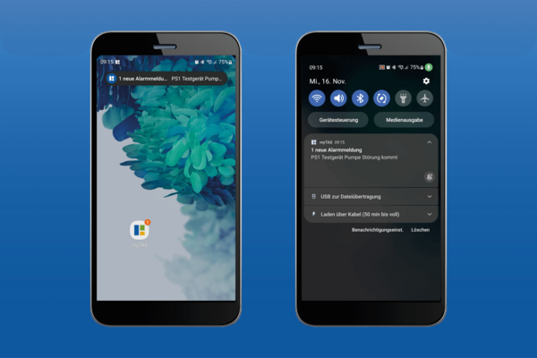 myTAS Push-Notifications