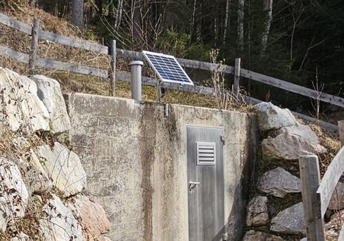 Errichtung eines energieautarken Fernwirksystems zur Quellschüttungsmessung der Gemeinde Ardning