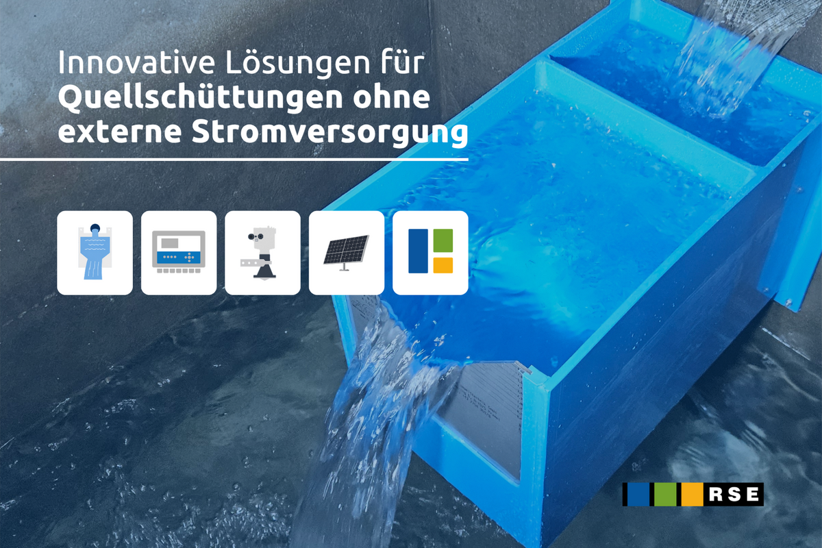Innovative Lösungen für Quellschüttungen ohne externe Stromversorgung