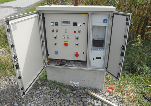 Fernwirktechnik, Fernüberwachung Abwasserpumpwerke