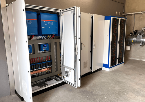 PV-Anlage und Stromspeicher für die Wasserversorgungsanlage - Brunnenanlage Reichersdorf