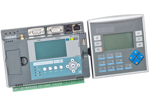 Pumpwerksumrüstung-Sanierung-Fernwirktechnik TAS Pumpensteuerung 4.0 mit Vision 130