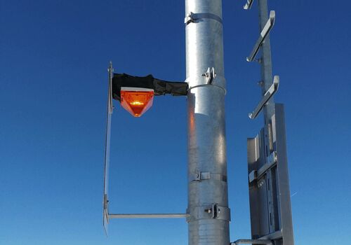 Eiswarnanlagen Windpark Handalm
