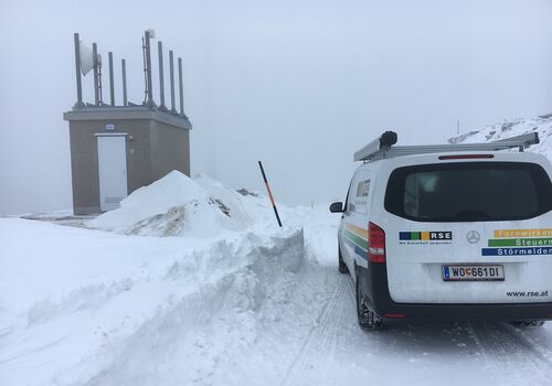 Eiswarnanlagen Windpark Handalm
