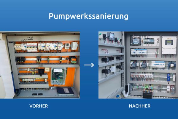 EMSR-Sanierung von Abwasserpumpwerken
