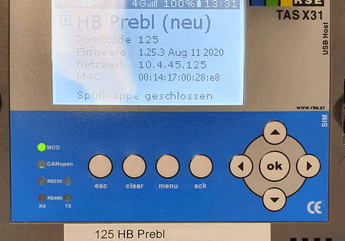 EMSR Ausrüstung Hochbehälter Prebl
