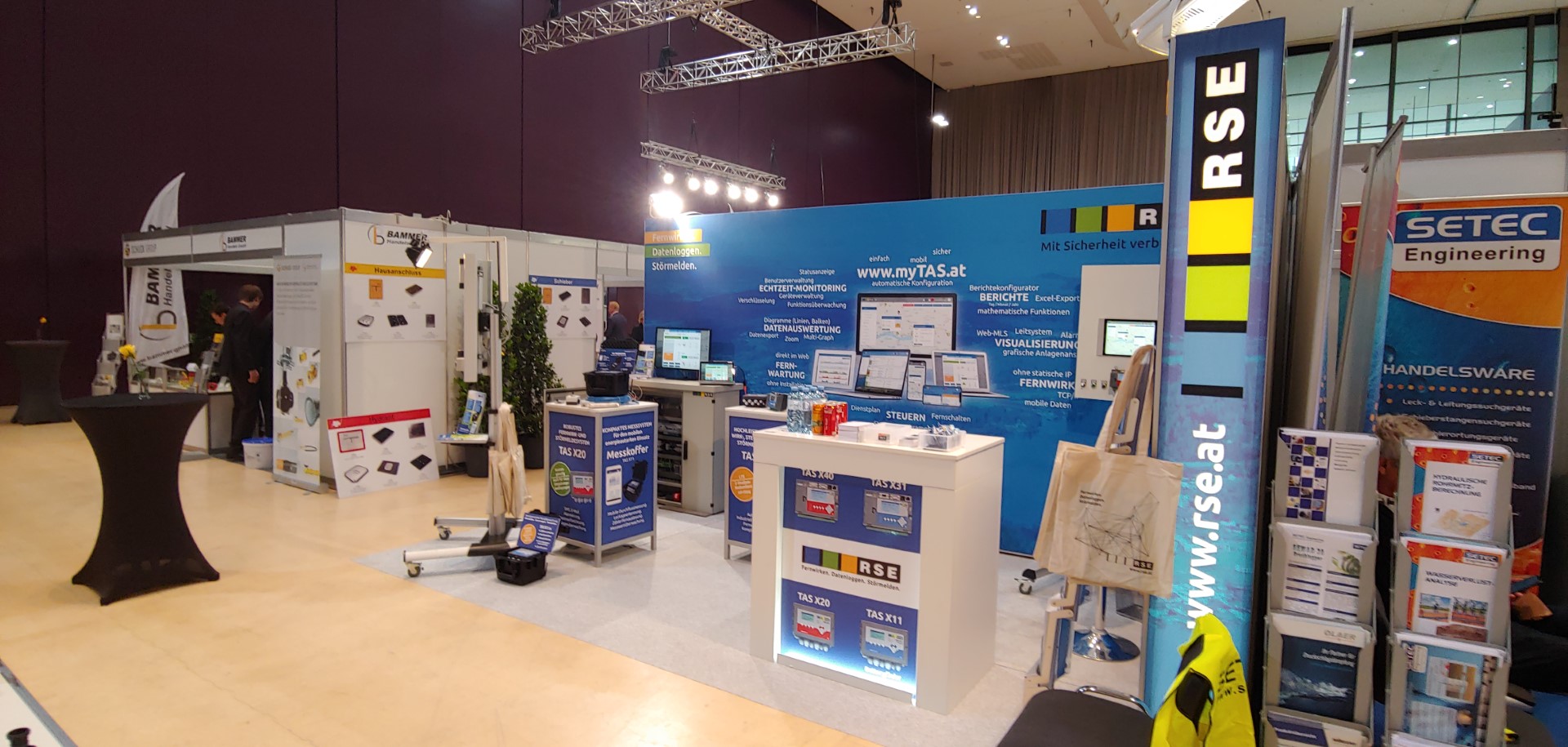 RSE Messestand Fachmesse ÖVGW