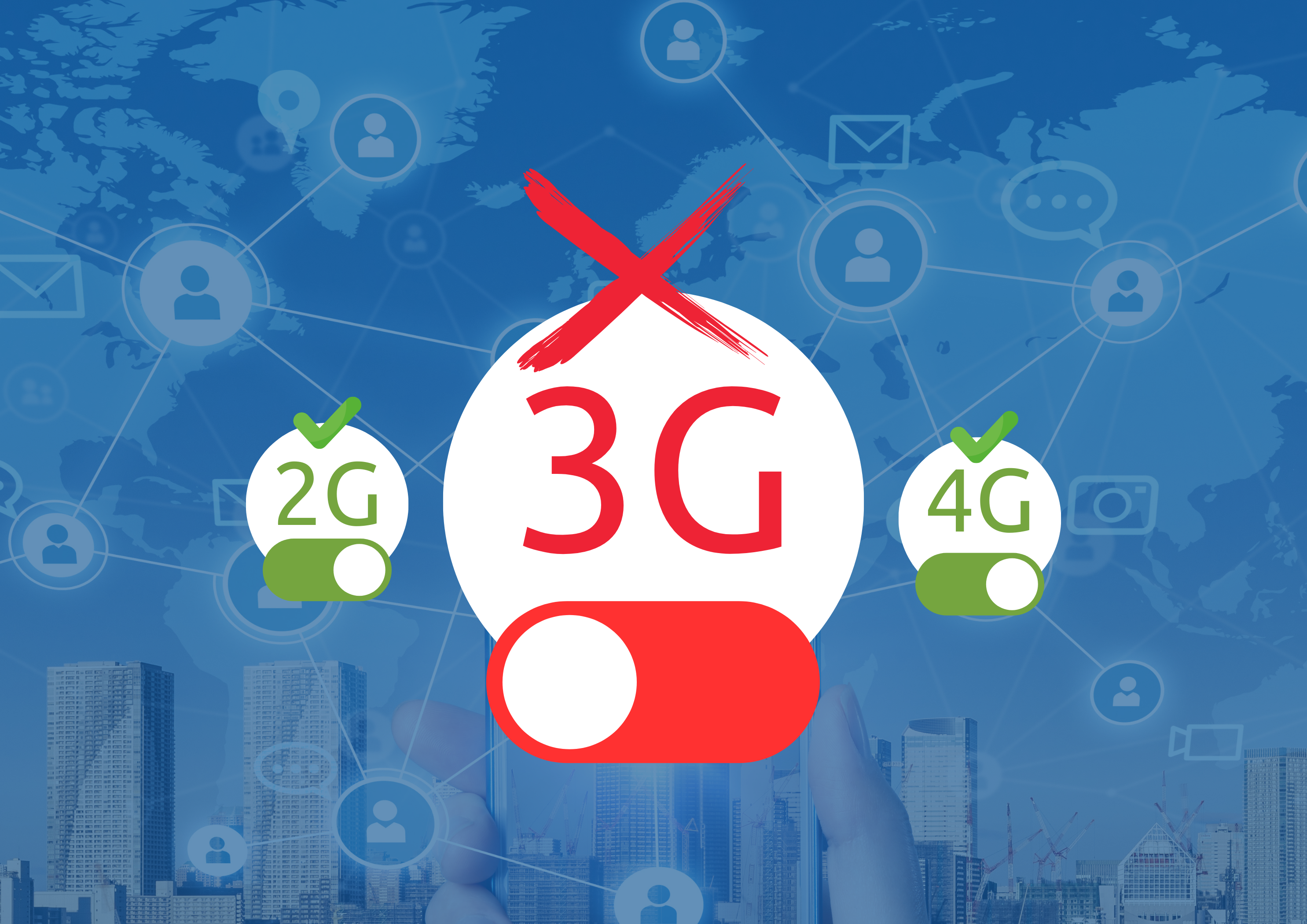Überblick über die 3G Abschaltung (UMTS)