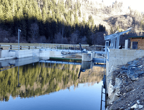 Kleinwasserkraftwerk-Wehranlage-Fernüberwachung-EMSR-Kamera-Steuerung