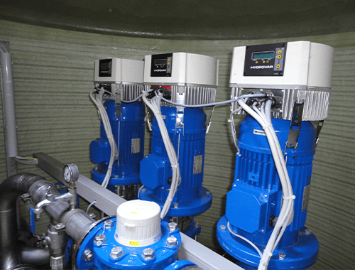 Pumpwerk-Pumpstation